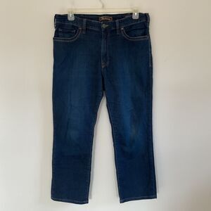 34 Heritage Jeans Mens 38x28 Charisma Comfort Rise Classic Blue Denim Dark Wash